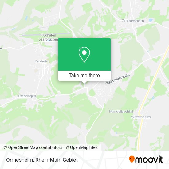 Карта Ormesheim