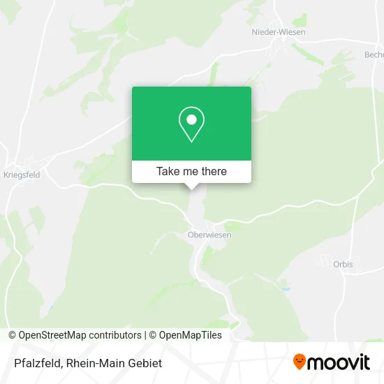 Карта Pfalzfeld