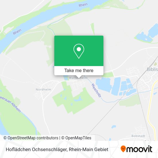 Карта Hoflädchen Ochsenschläger