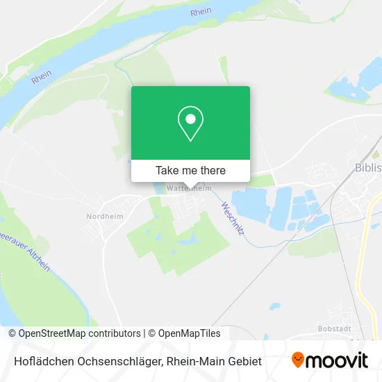 Карта Hoflädchen Ochsenschläger