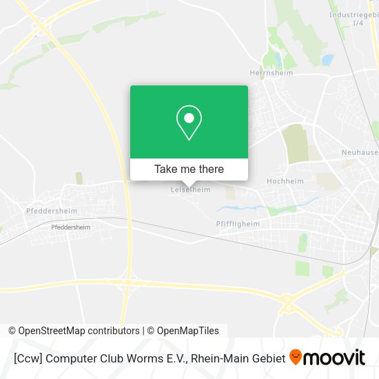 [Ccw] Computer Club Worms E.V. map