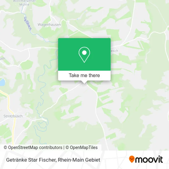 Карта Getränke Star Fischer
