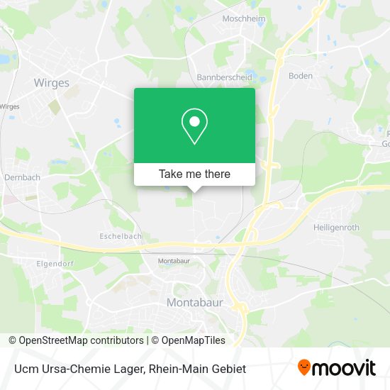 Карта Ucm Ursa-Chemie Lager