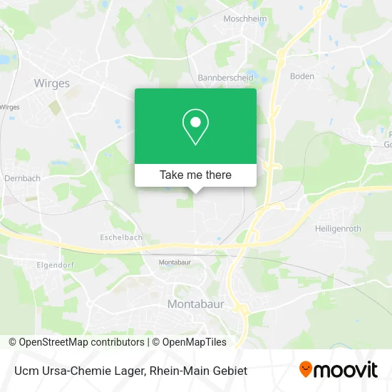 Карта Ucm Ursa-Chemie Lager