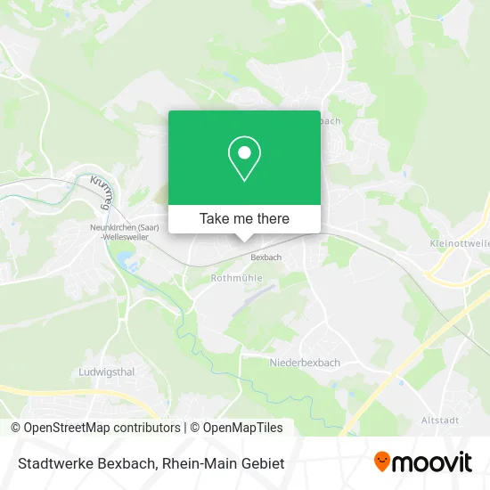 Карта Stadtwerke Bexbach