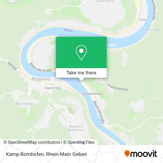 Карта Kamp-Bornhofen