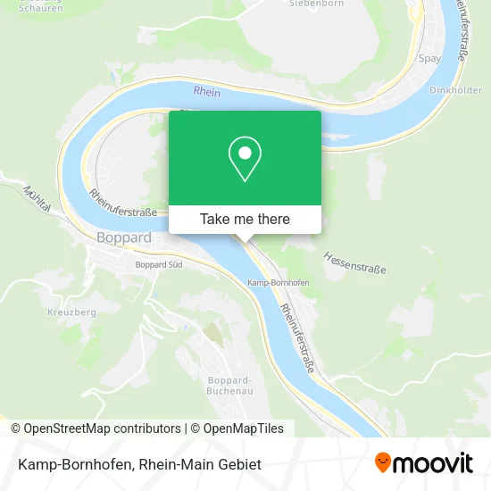 Карта Kamp-Bornhofen