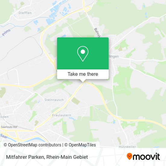 Карта Mitfahrer Parken