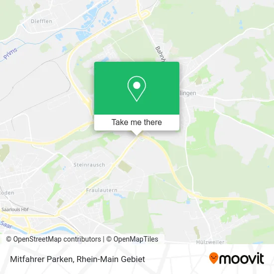 Карта Mitfahrer Parken