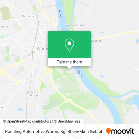 Карта Röchling Automotive Worms Kg