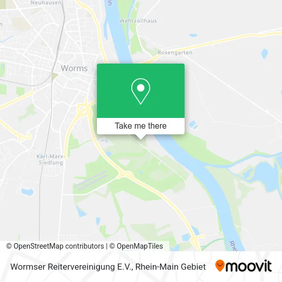 Карта Wormser Reitervereinigung E.V.