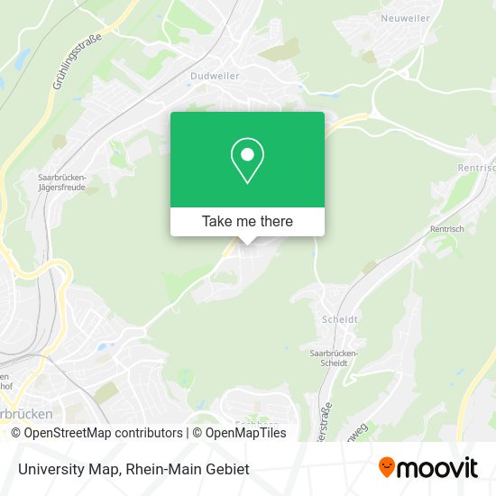 University Map map