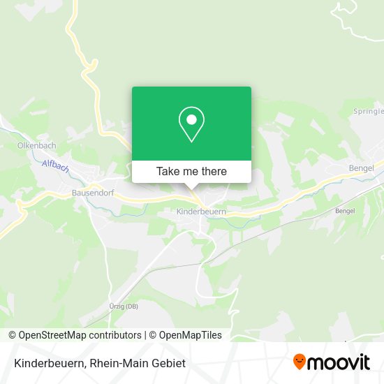 Карта Kinderbeuern