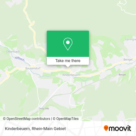Карта Kinderbeuern