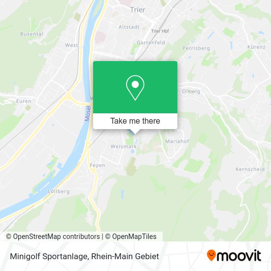 Карта Minigolf Sportanlage