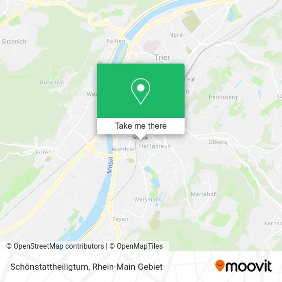 Карта Schönstattheiligtum