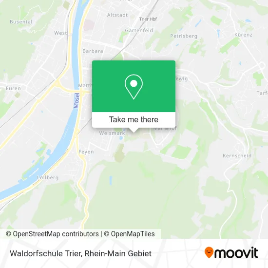 Карта Waldorfschule Trier
