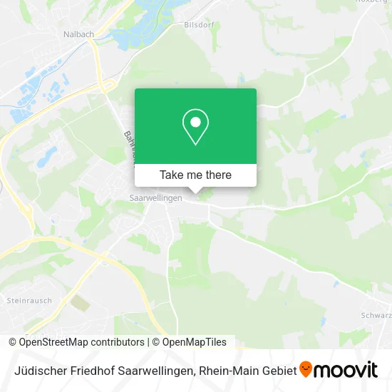 Карта Jüdischer Friedhof Saarwellingen
