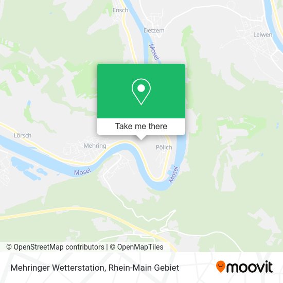 Карта Mehringer Wetterstation