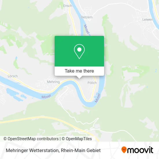 Карта Mehringer Wetterstation