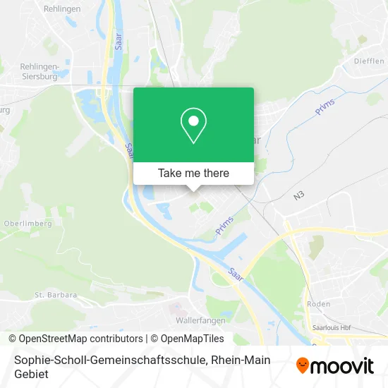 Sophie-Scholl-Gemeinschaftsschule map