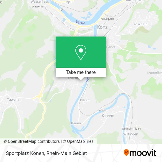 Карта Sportplatz Könen