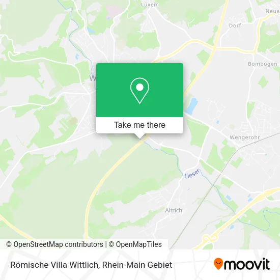 Карта Römische Villa Wittlich