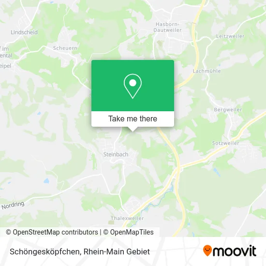 Карта Schöngesköpfchen