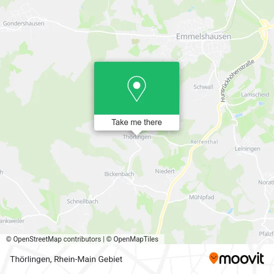 Карта Thörlingen