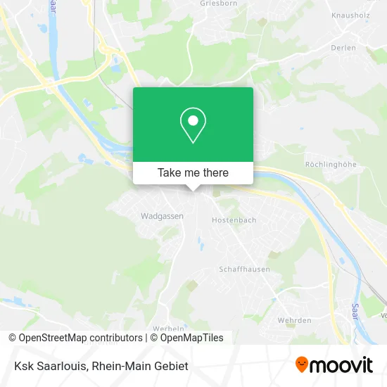 Карта Ksk Saarlouis