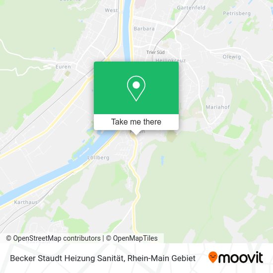 Карта Becker Staudt Heizung Sanität