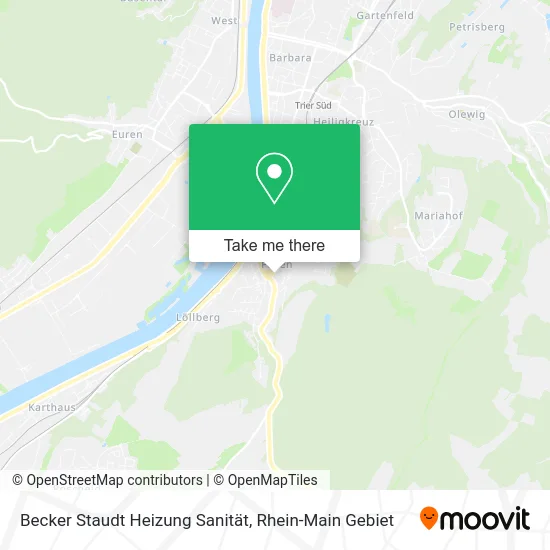 Карта Becker Staudt Heizung Sanität