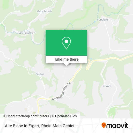 Карта Alte Eiche In Etgert