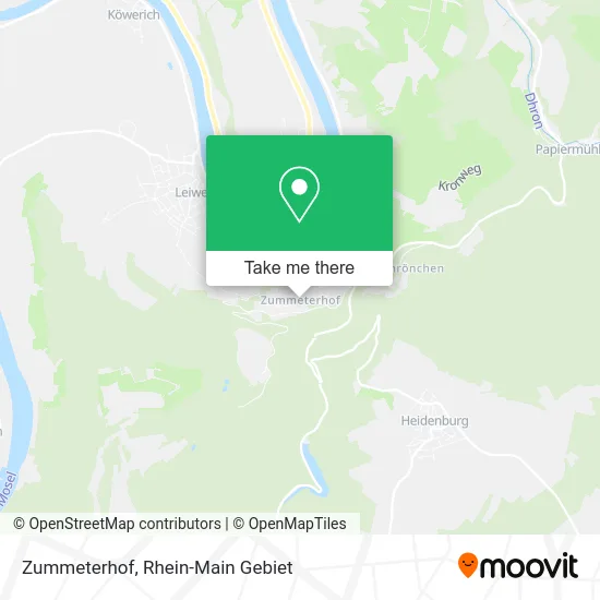 Карта Zummeterhof