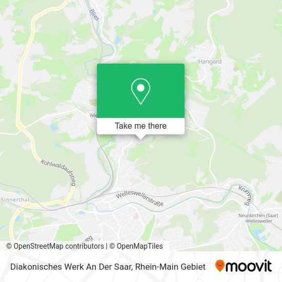 Карта Diakonisches Werk An Der Saar