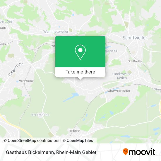 Карта Gasthaus Bickelmann