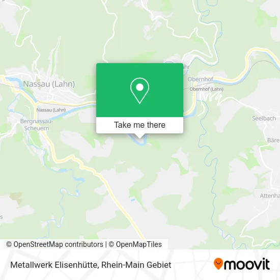 Карта Metallwerk Elisenhütte