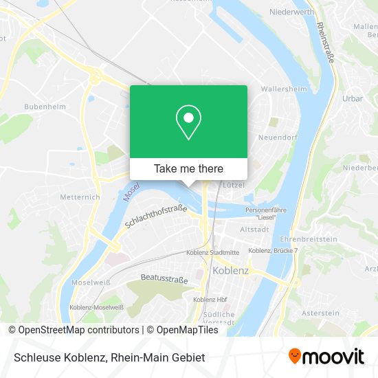 Карта Schleuse Koblenz