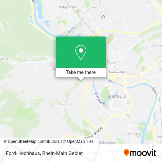 Ford-Hochhaus map