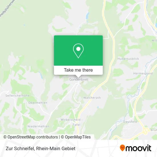 Карта Zur Schneifel
