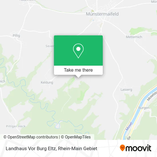 Карта Landhaus Vor Burg Eltz