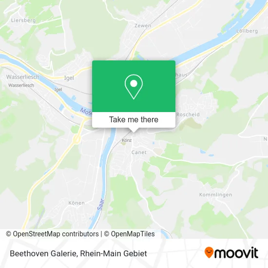 Карта Beethoven Galerie