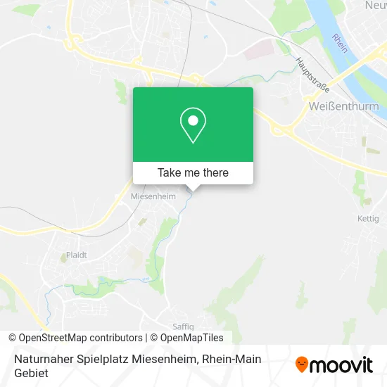 Карта Naturnaher Spielplatz Miesenheim