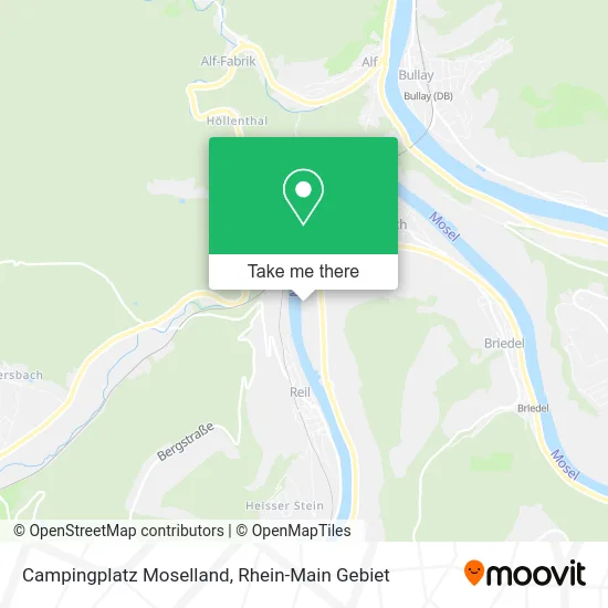 Карта Campingplatz Moselland
