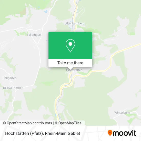 Карта Hochstätten (Pfalz)