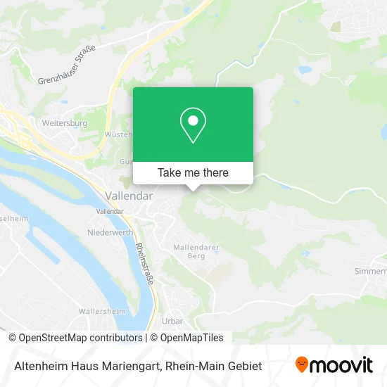Карта Altenheim Haus Mariengart