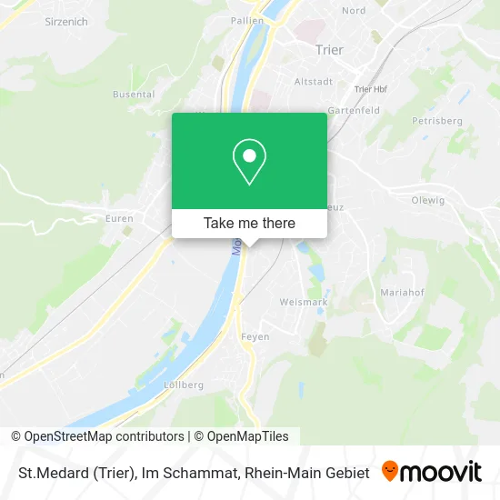 Карта St.Medard (Trier), Im Schammat