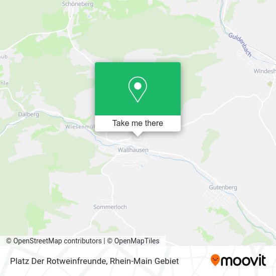 Карта Platz Der Rotweinfreunde
