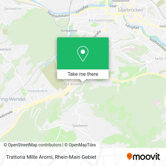 Карта Trattoria Mille Aromi