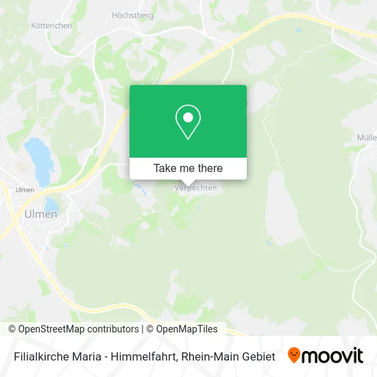 Карта Filialkirche Maria - Himmelfahrt